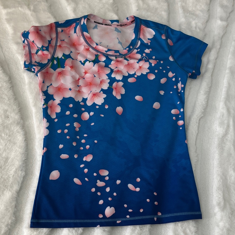 Inknburn cherry blossom tech shirt